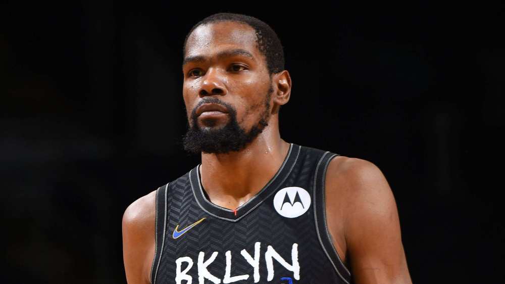  篮网官宣杜兰特因伤缺席两周  